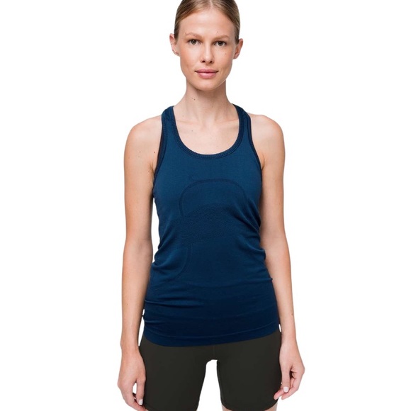 lululemon athletica Tops - Lululemon Swiftly Tech Tank True Navy Size 6